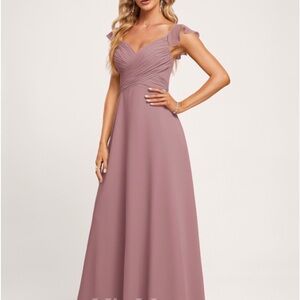 Bridesmaids dress pink